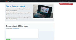 Desktop Screenshot of 3dstxt.com